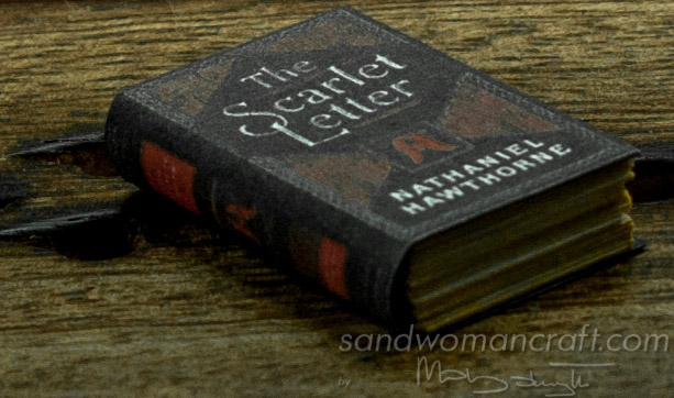 Miniature classical books. Literature 1 inch scale