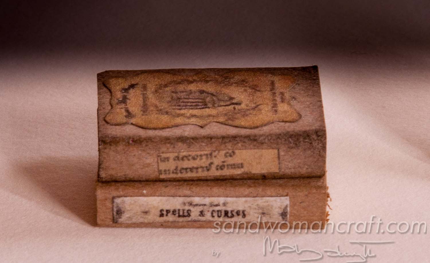 Miniature book "Spells and curses"