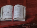 Miniature open book "Magic and spells"