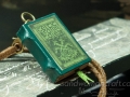 Miniature book necklace